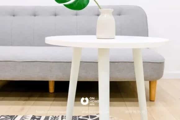 Bàn sofa Bee Table White