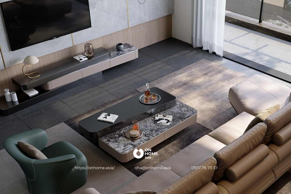 Bàn trà đẹp thiết kế sang trọng