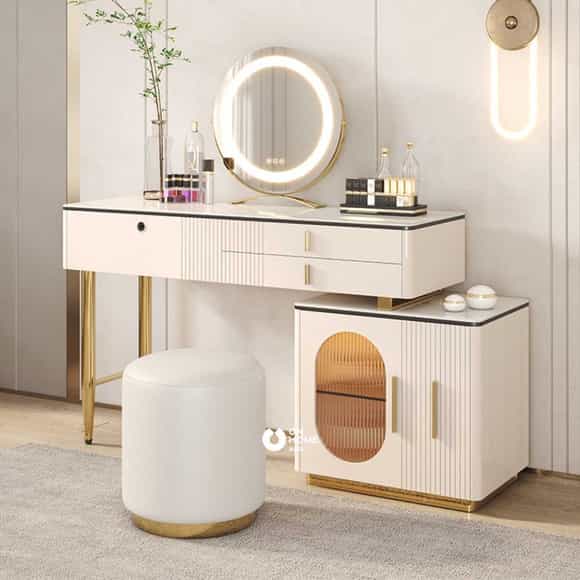 Bàn trang điểm gỗ công nghiệp 