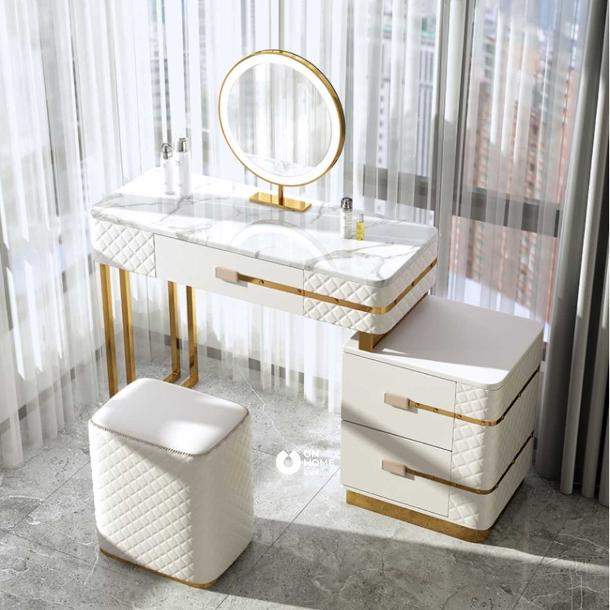 Bàn trang điểm thông minh thiết kế sang trọng&nbsp;