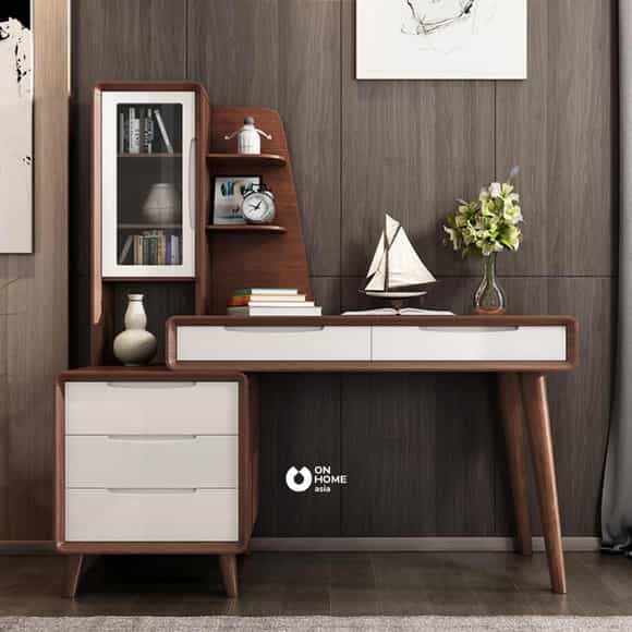 Bàn trang điểm kết hợp bàn làm việc