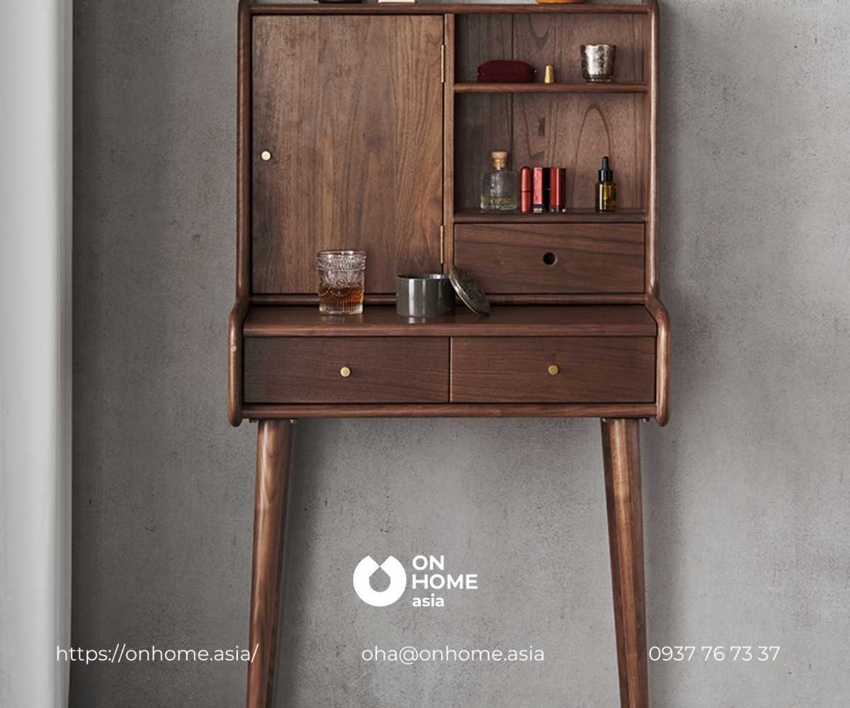 Bàn trang điểm gỗ Óc Chó đẹp