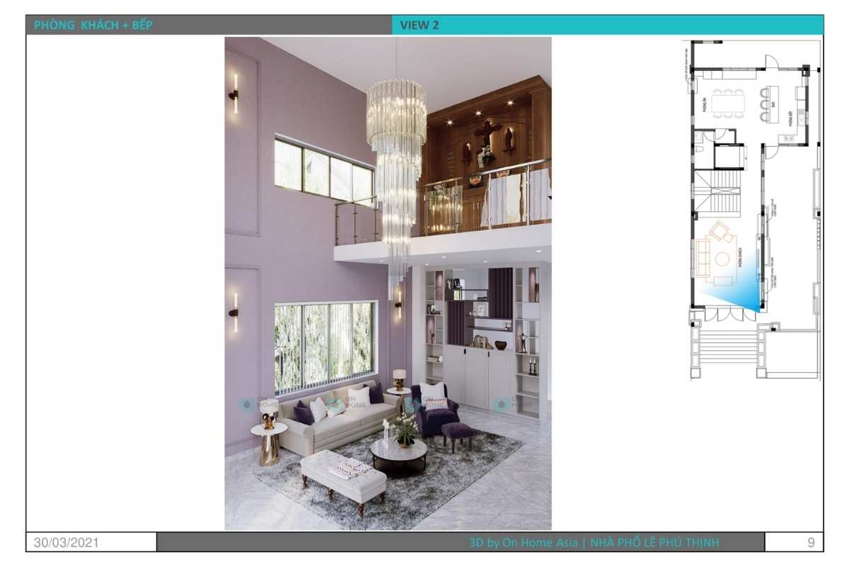 Nội thất nhà phố đẳng cấp&nbsp;