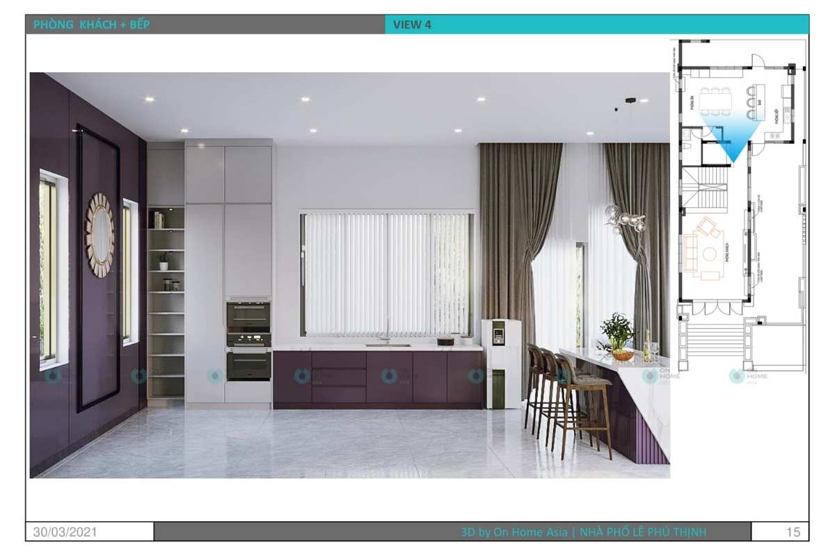 Nội thất nhà phố đẳng cấp&nbsp;