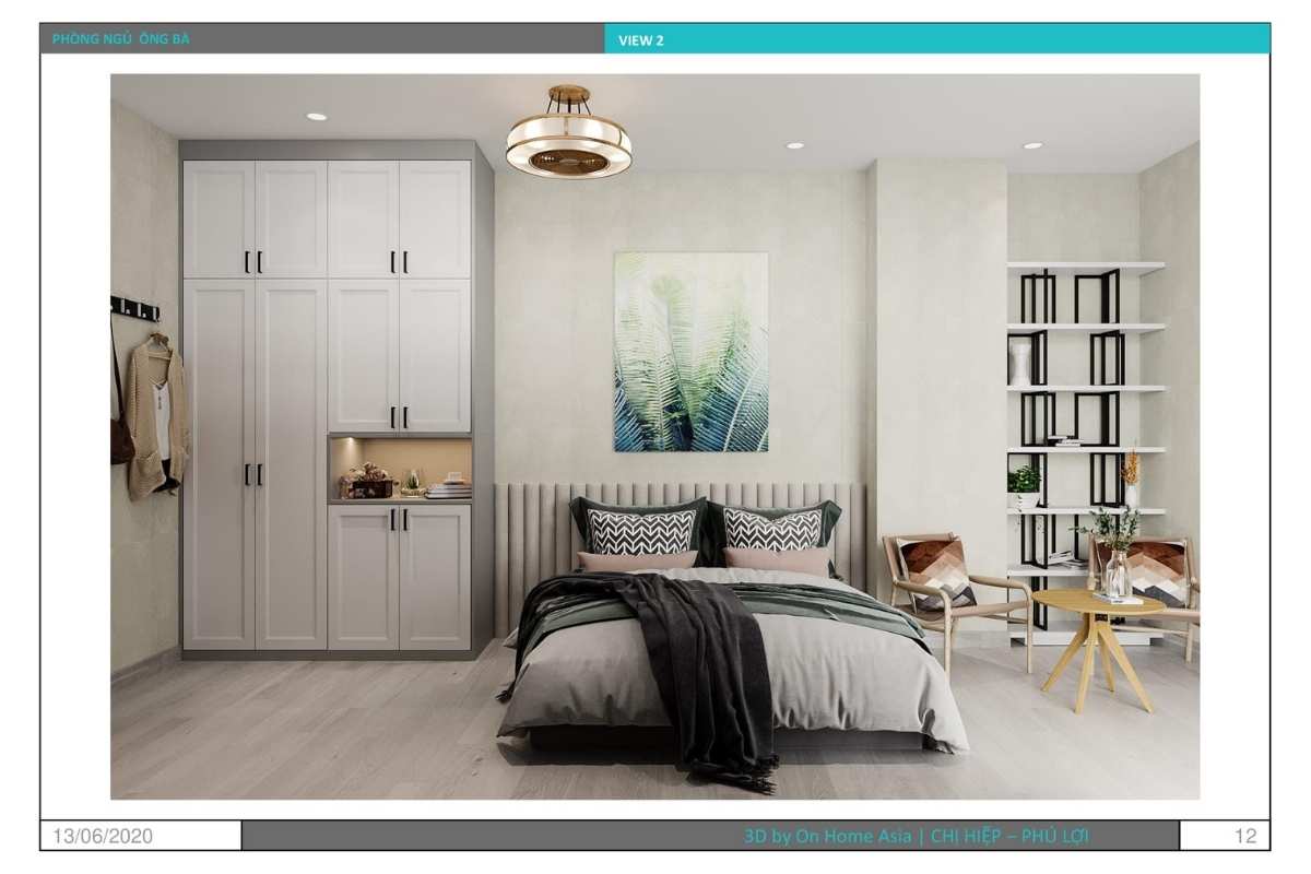 Nội thất phòng ngủ ông bà