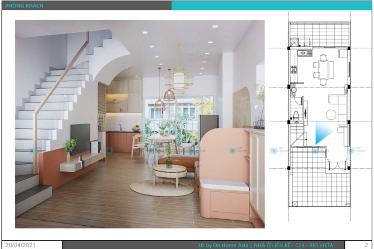 ban-ve-thiet-ke-noi-that-nha-pho-mau-2 (5)Phối cảnh thiết kế nội thất nhà phố 3 tầng phòng khách