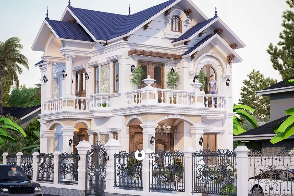  biệt thự Tân Cổ Điển 2 tầng đẹp