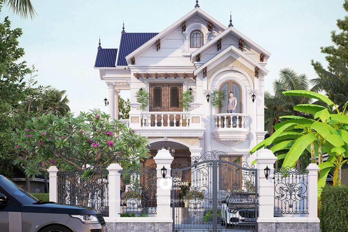 Biệt thự Tân Cổ Điển 2 tầng đẹp