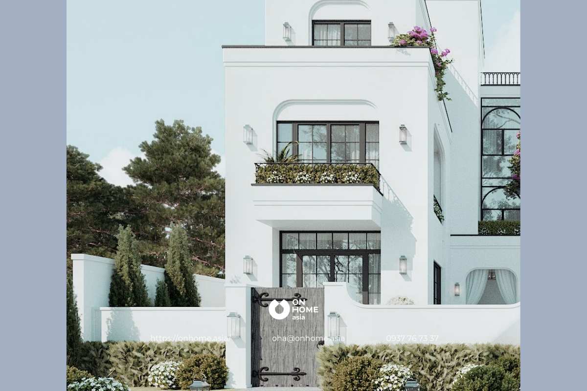 Biệt thự 3 tầng 200m2