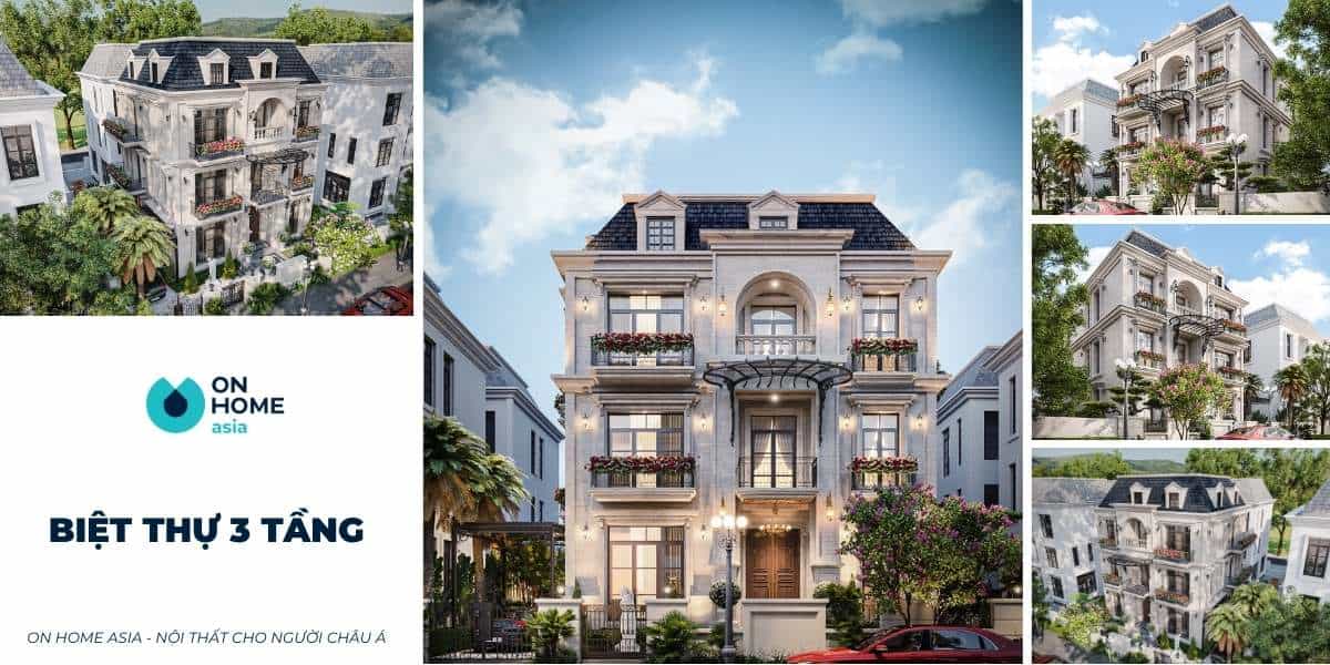 Biệt thự 3 tầng