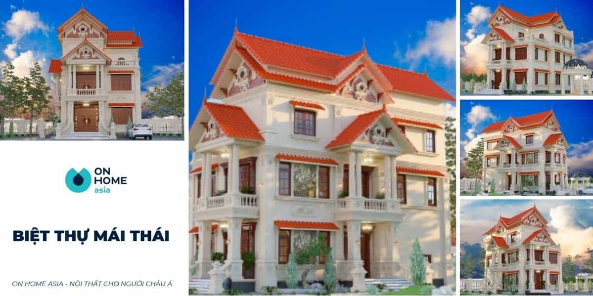 BST 100 mẫu biệt thự mái Thái đẹp mê ly nhất định không được bỏ lỡ