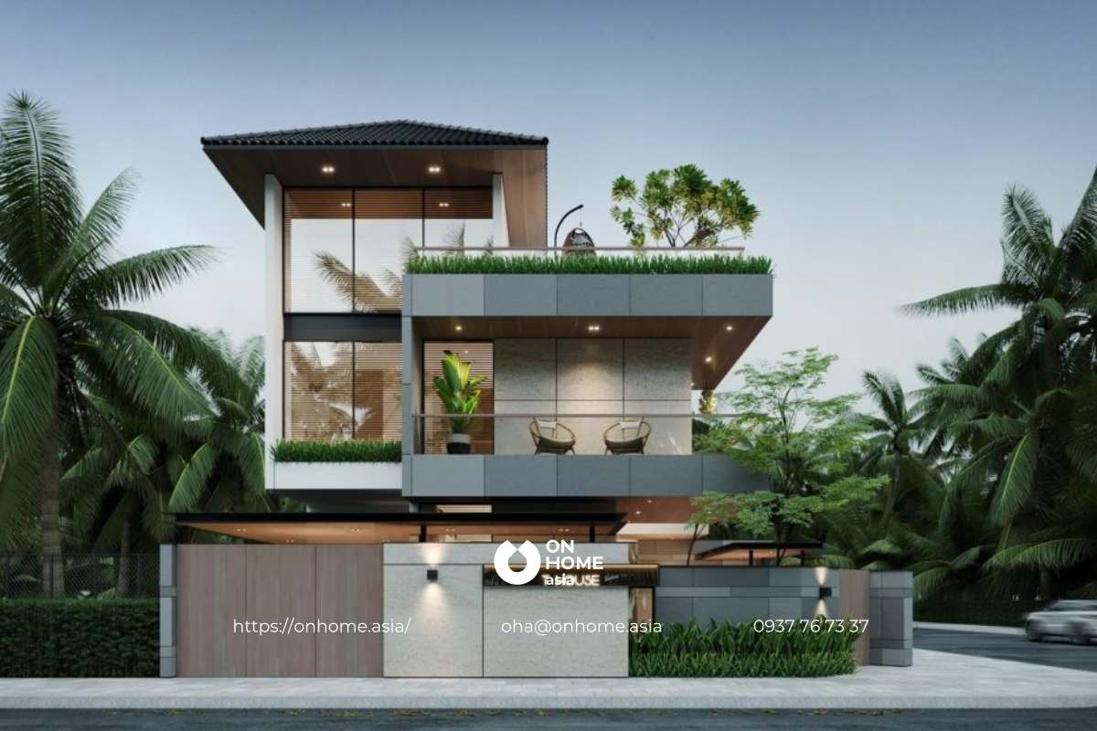 Biệt thự vườn có hồ bơi sang chảnh