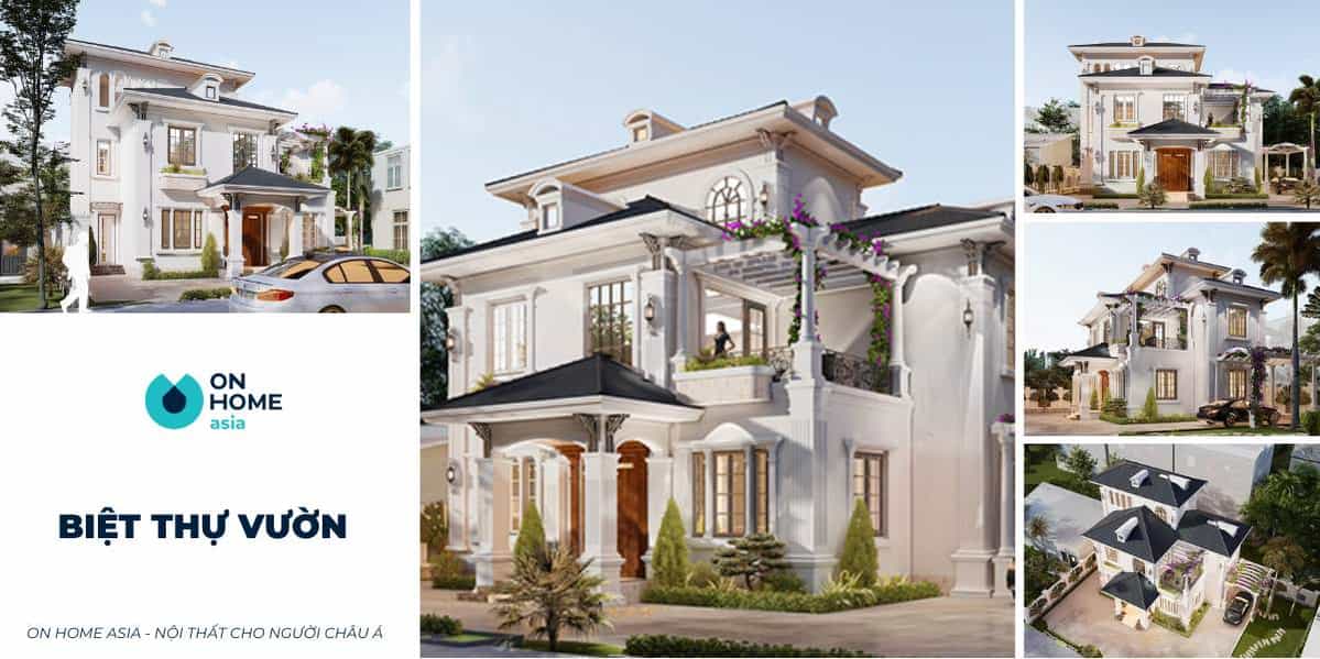 BST 500 mẫu biệt thự vườn đẹp, sang trọng dẫn đầu xu hướng hiện nay