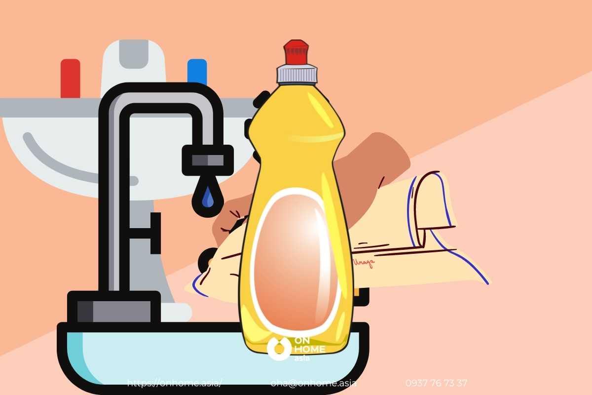 Nước rửa chén vệ sinh nội thất gỗ