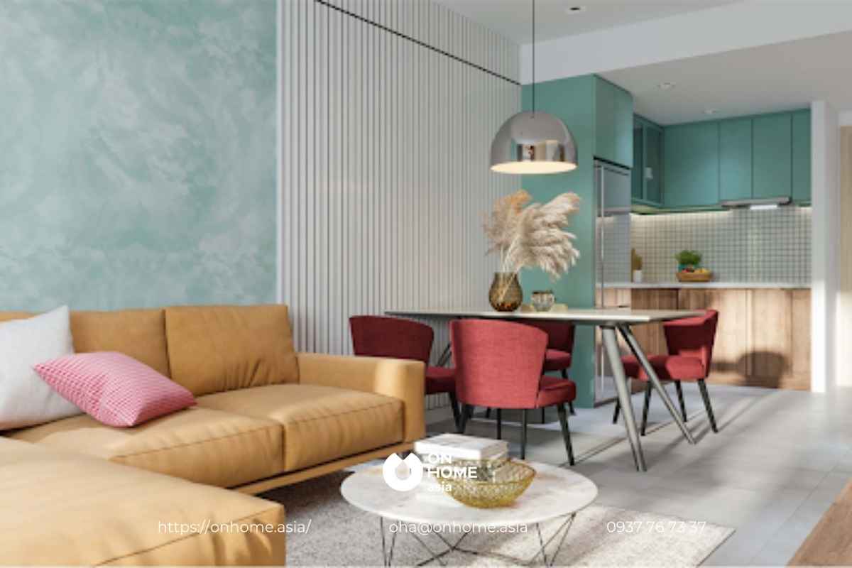 Nội thất căn hộ C Sky View