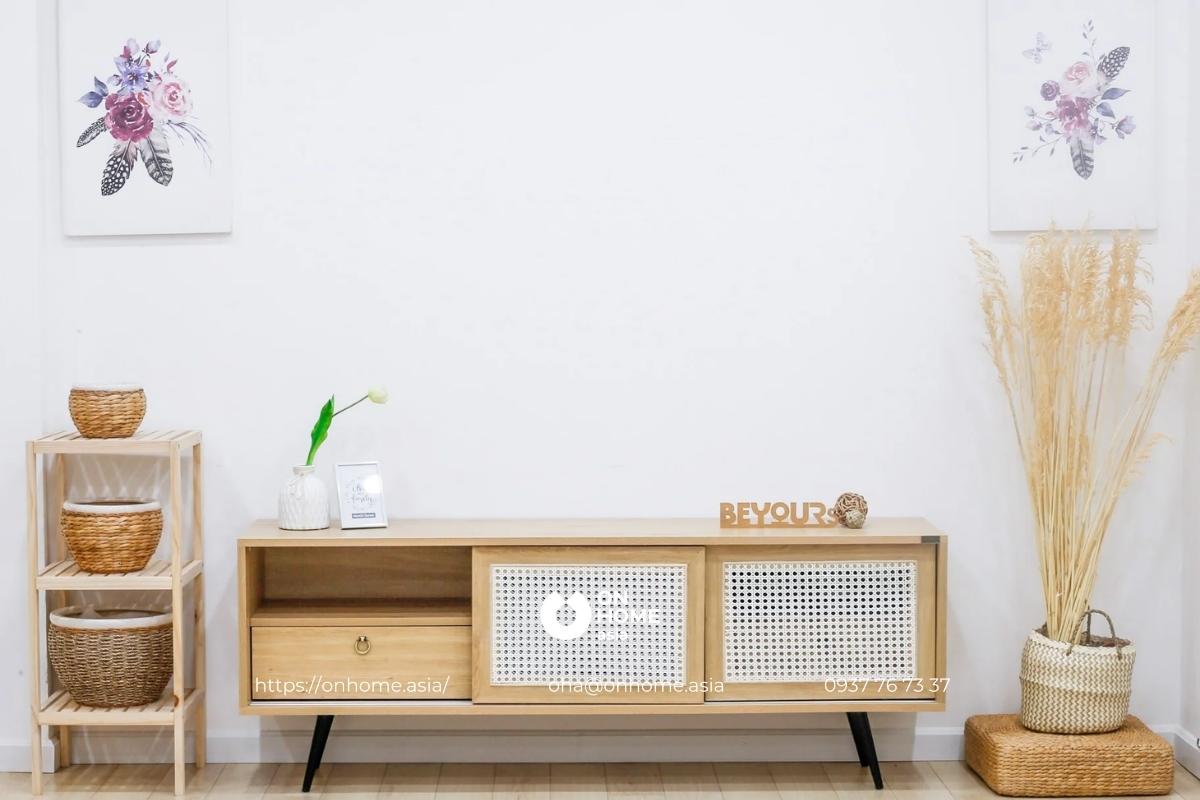 Kệ tivi của combo phòng khách Bumbee