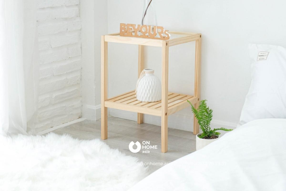 Tab đầu giường Glass Shelf