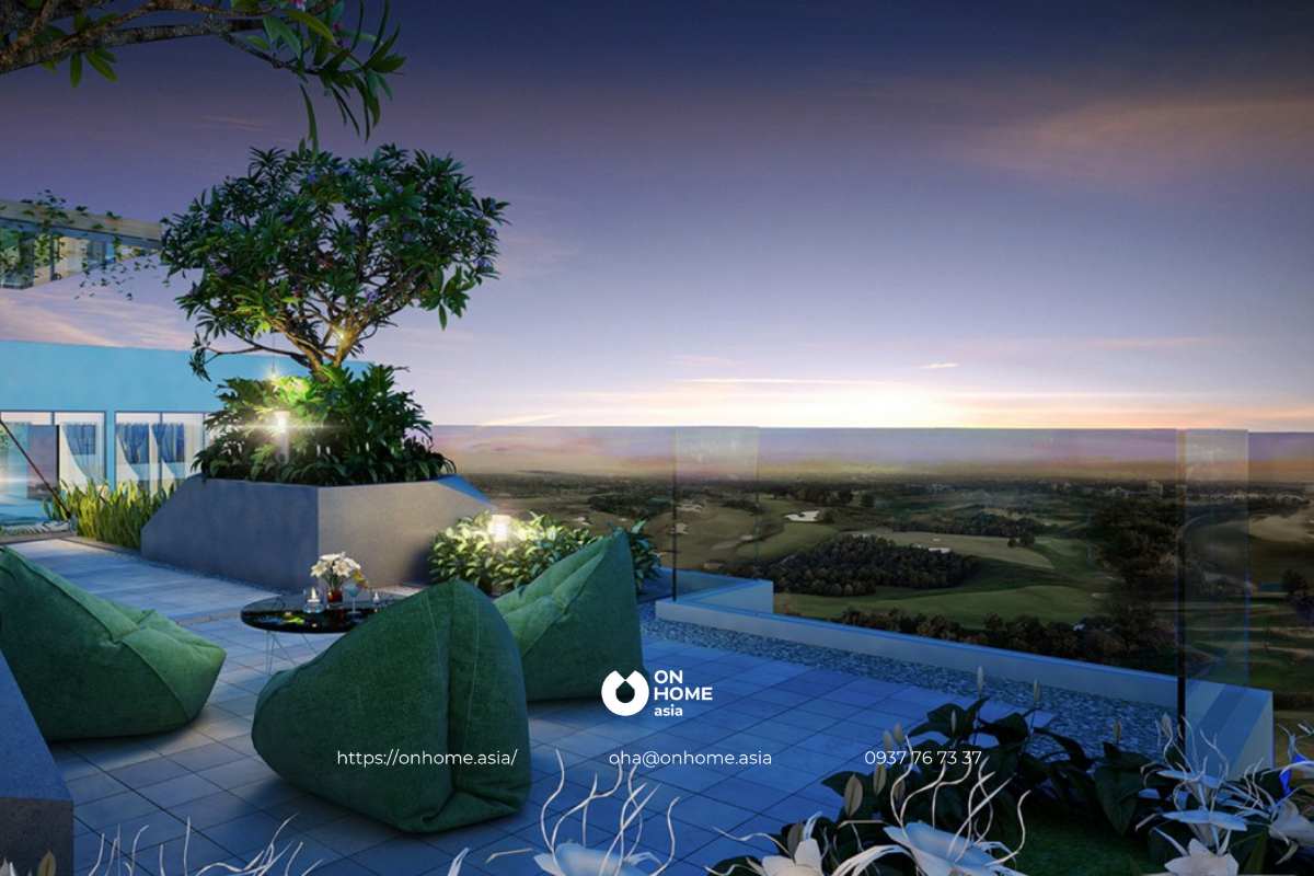 Khu vực BBQ dự án The Emerald Thuận An