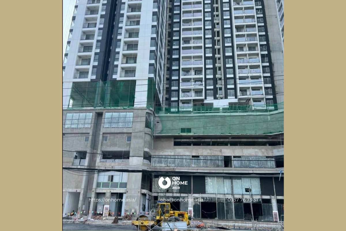 Tiến độ xây dựng dự án căn hộ The Emrerald Golf View