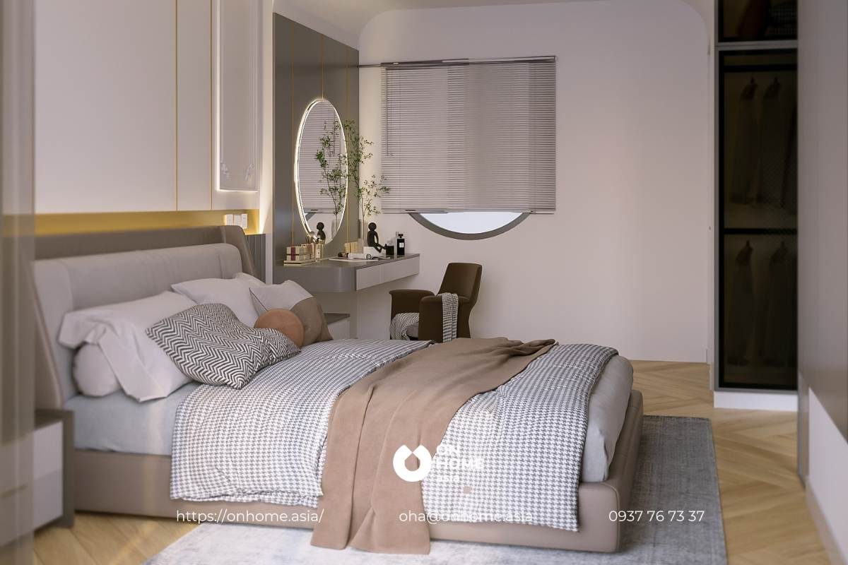 Phòng ngủ Master với đầy đủ tiện nghi