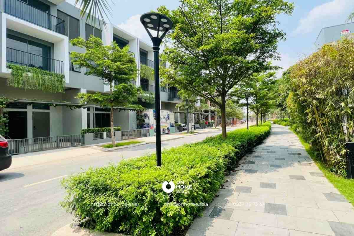 Đã hoàn thiện phần đường chạy bộ, tập thể dục