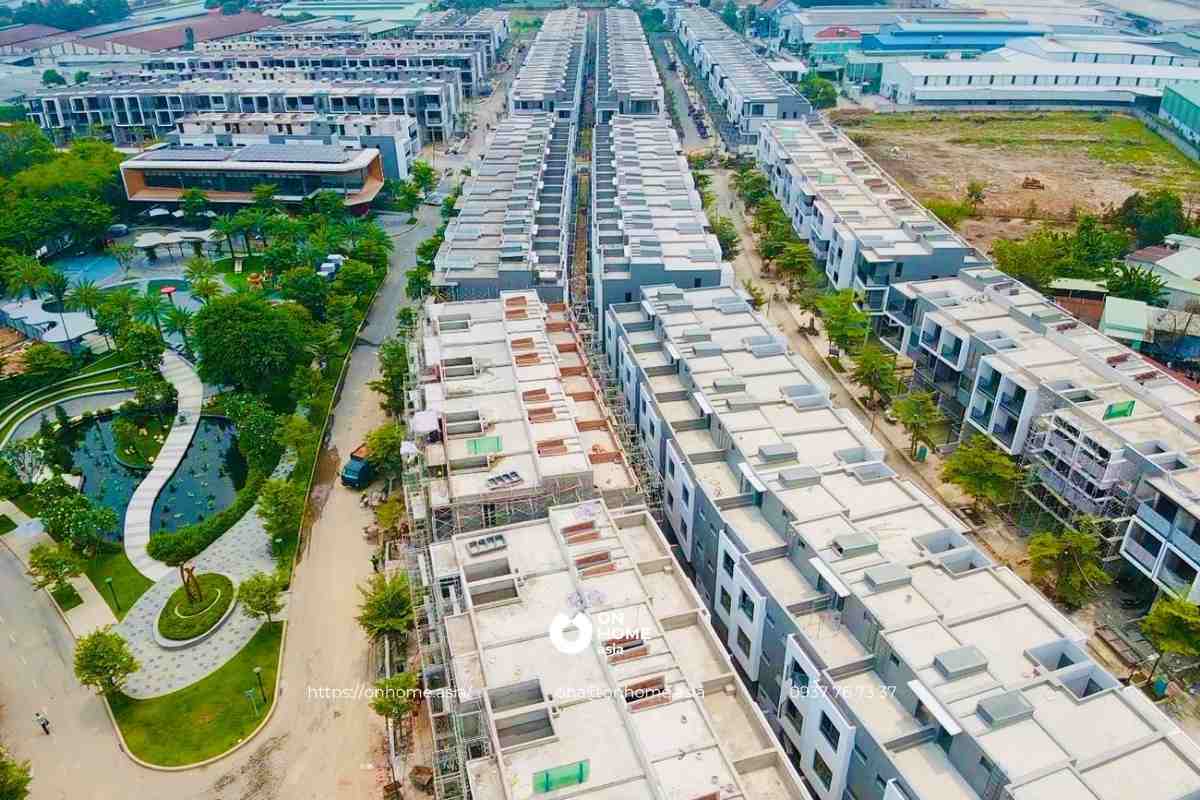 Tiến độ xây dựng dự án The Standard Bình Dương