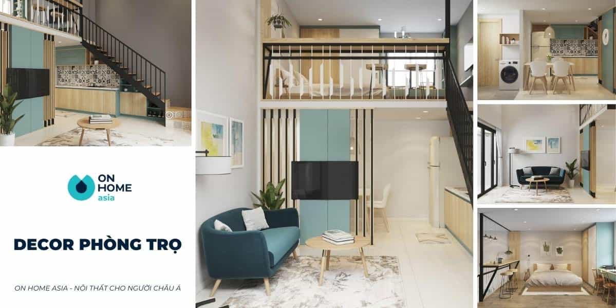 1000 bí quyết decor phòng trọ trông giống như một căn hộ hạng sang