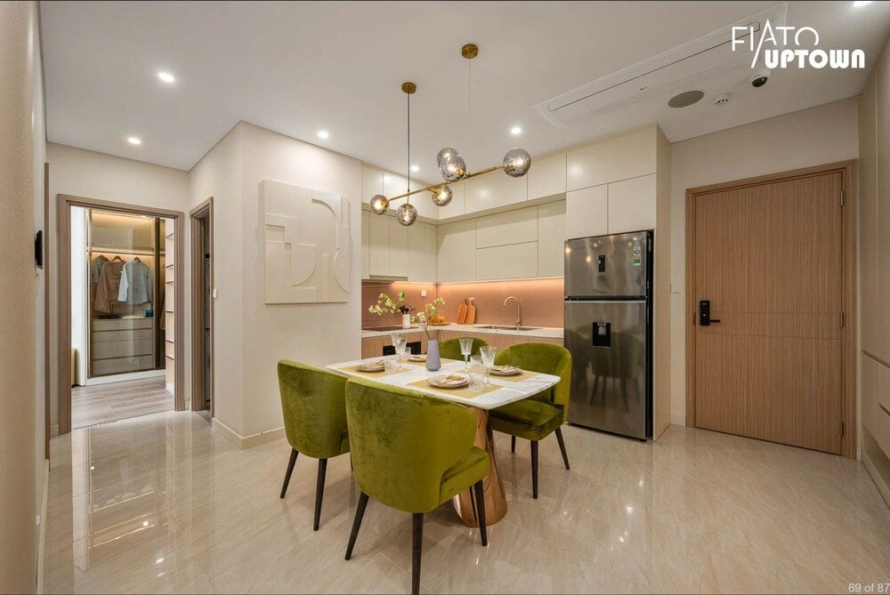 Nội thất nhà mẫu căn hộ 2 phòng ngủ FIATO Uptown