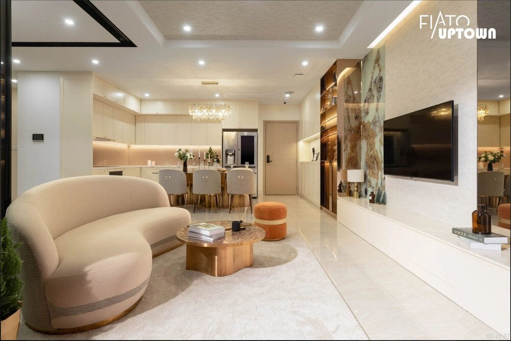 Nội thất nhà mẫu căn hộ 3 phòng ngủ FIATO Uptown
