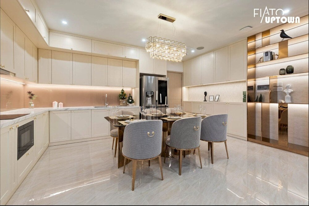 Nội thất nhà mẫu căn hộ 3 phòng ngủ FIATO Uptown