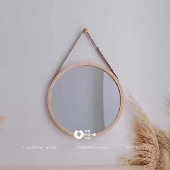 Gương tròn treo tường 60cm