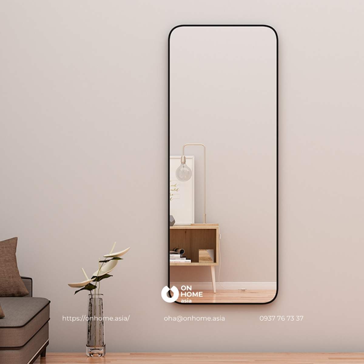 Gương treo tường soi toàn thân đẹp