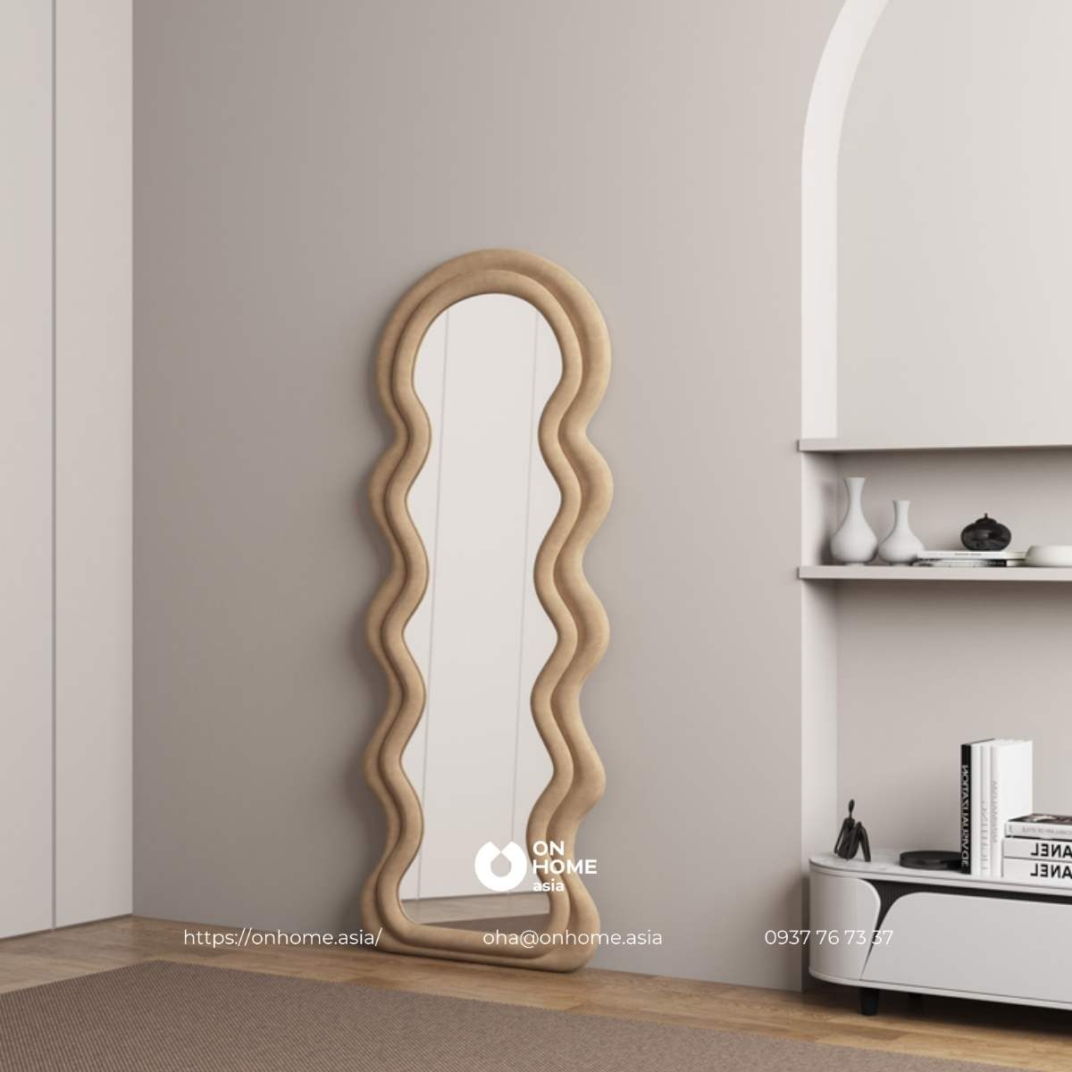 Gương đứng dựa tường cao cấp