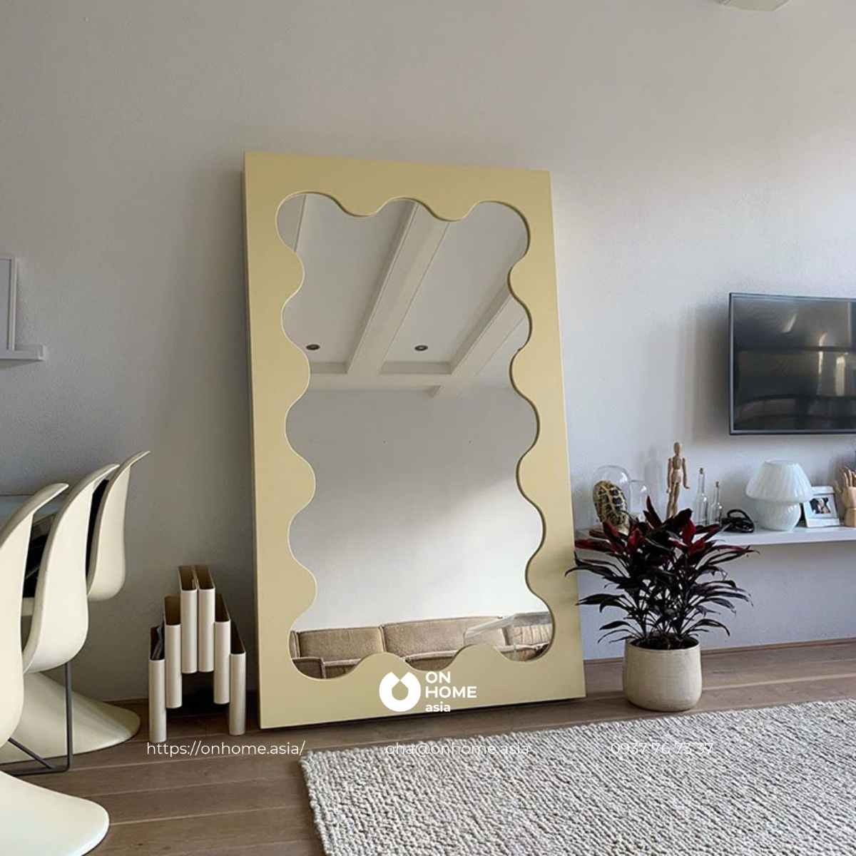 Gương dựa tường soi toàn thân đẹp