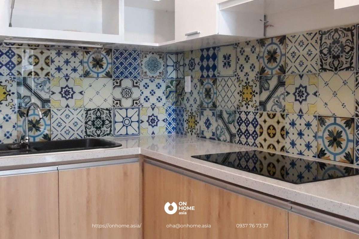 Hoạ tiết bắt mắt, tạo không gian riêng biệt