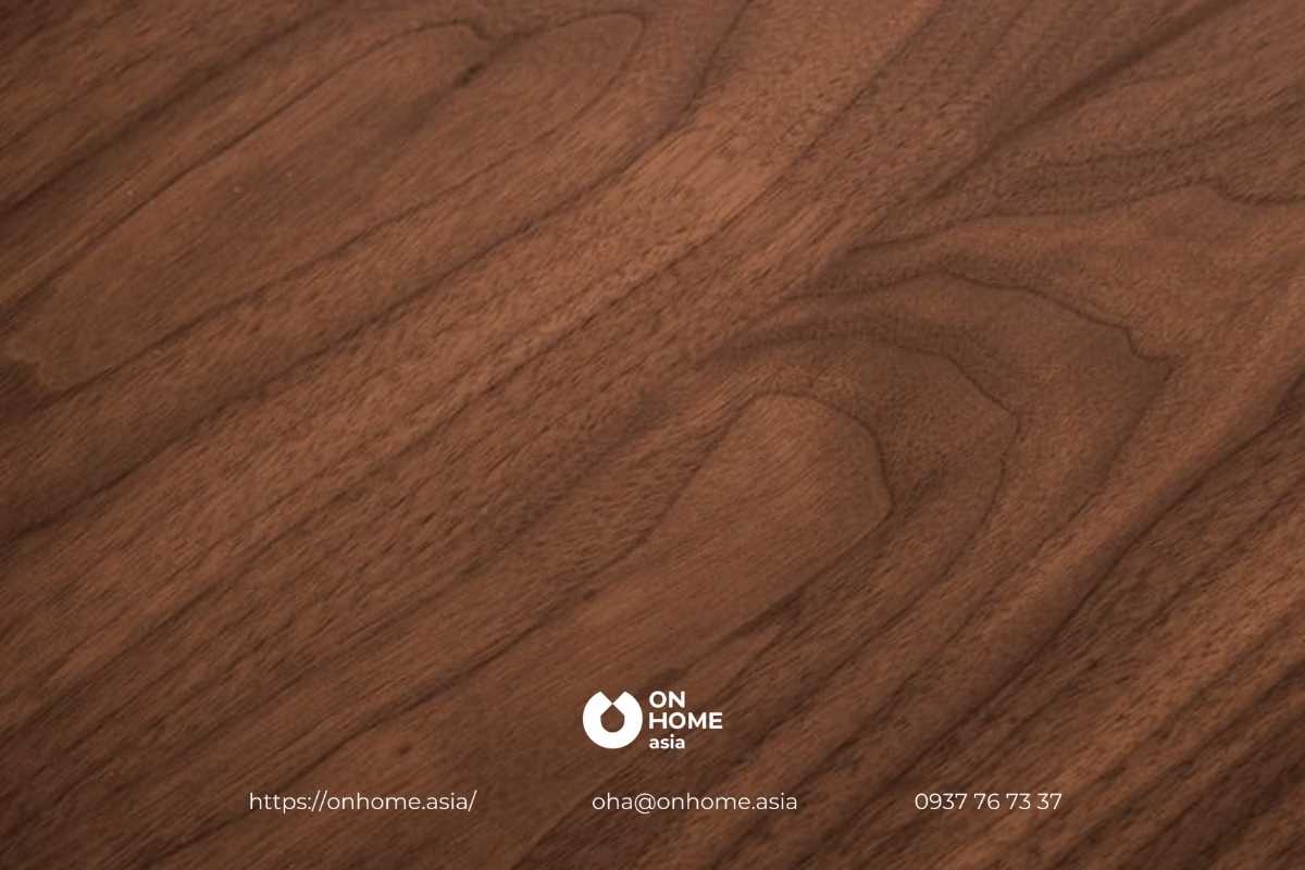 Gỗ Óc Chó có màu sắc sang trọng nổi bật