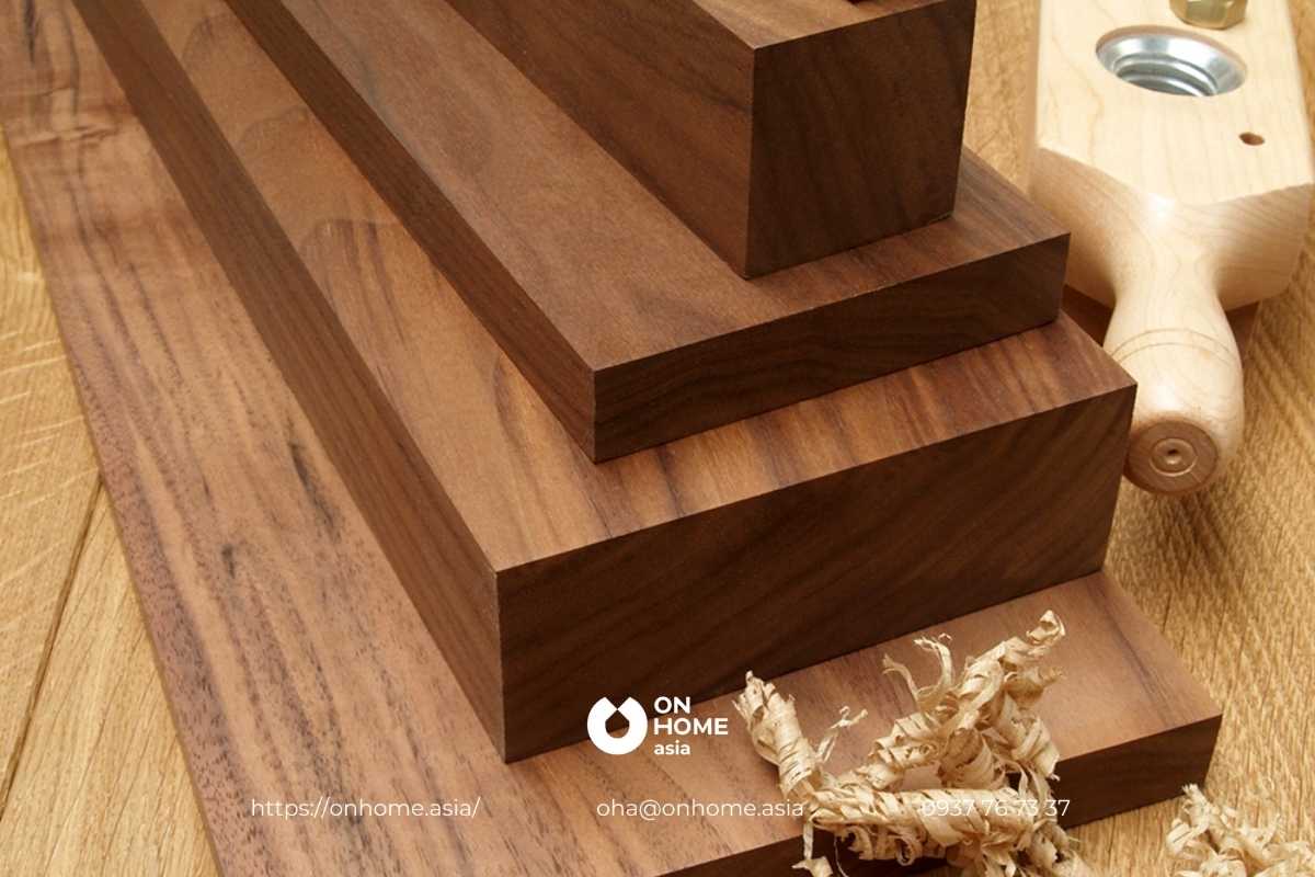 Gỗ Óc Chó có nhiều ưu điểm vượt trội