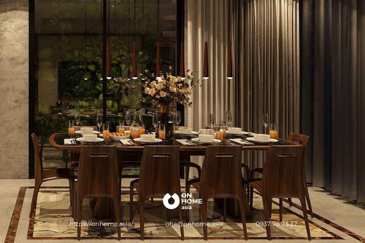 bàn ăn gỗ Óc Chó