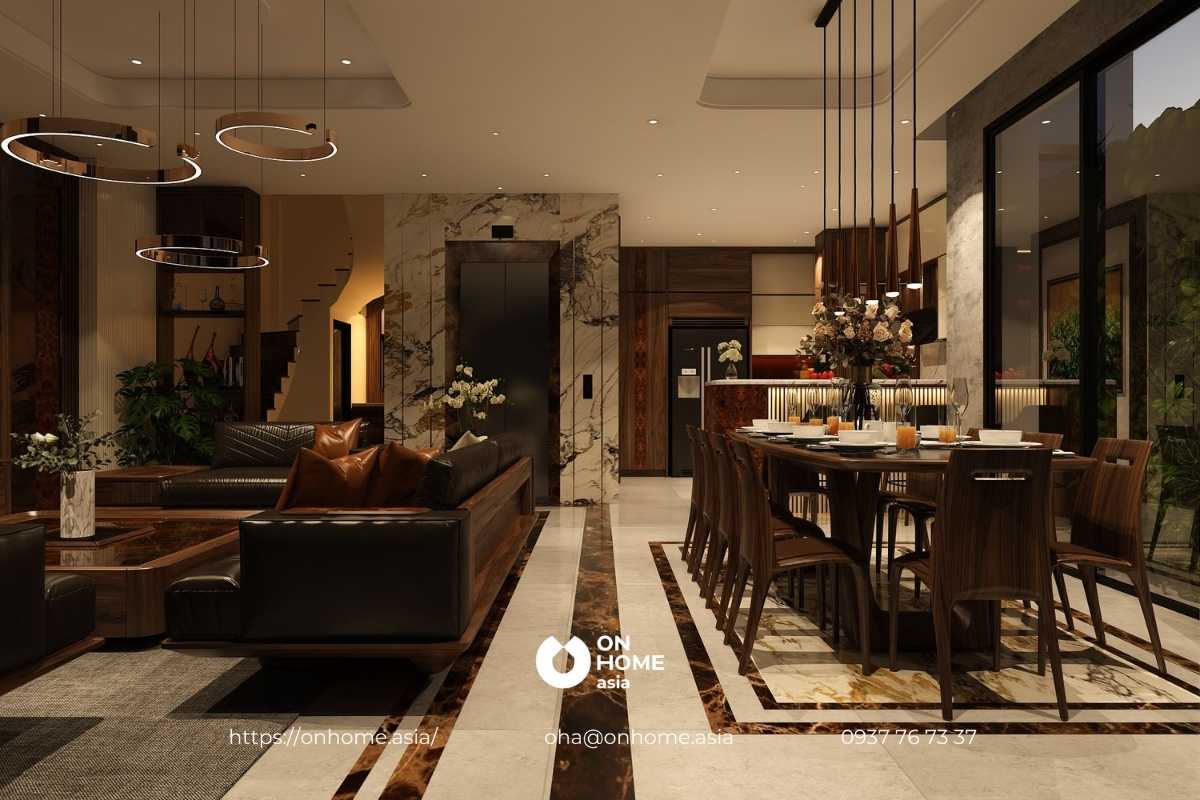 bàn ăn gỗ óc chó