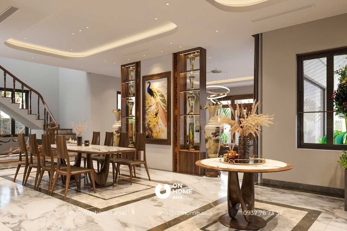 bàn ăn gỗ Óc Chó