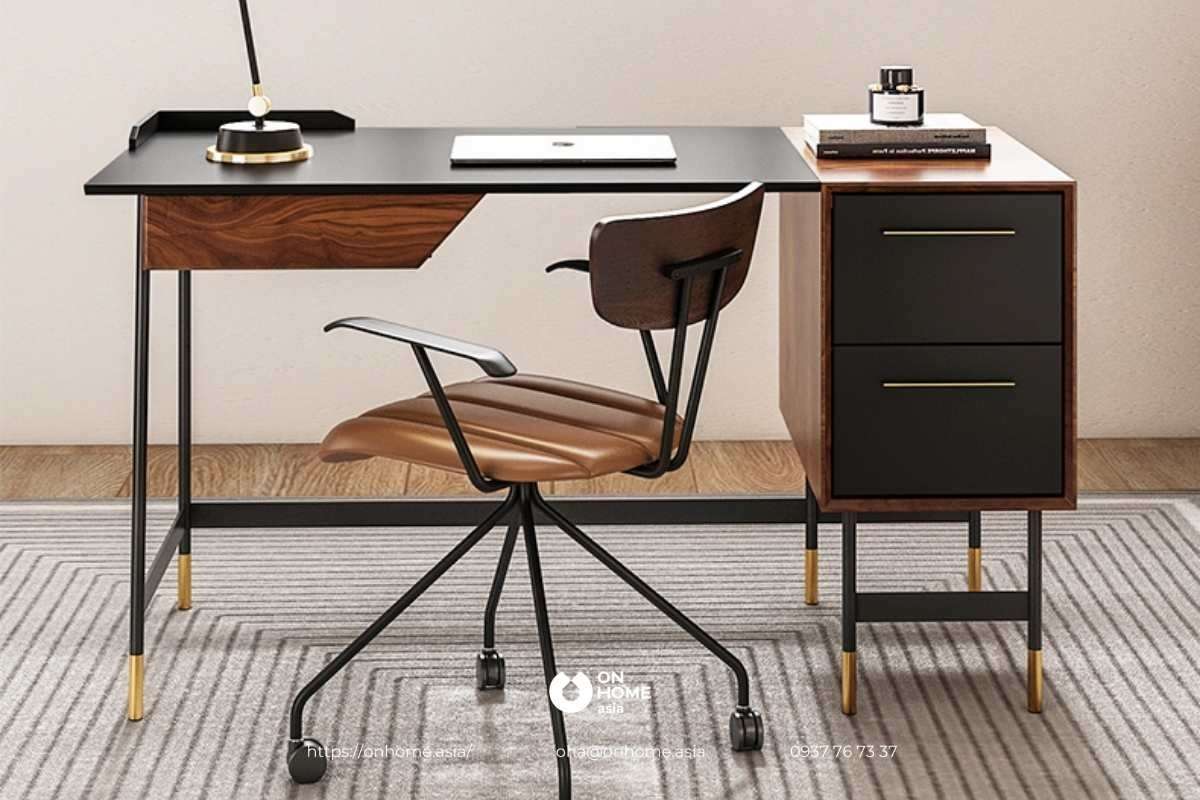 Bàn làm việc gỗ công nghiệp