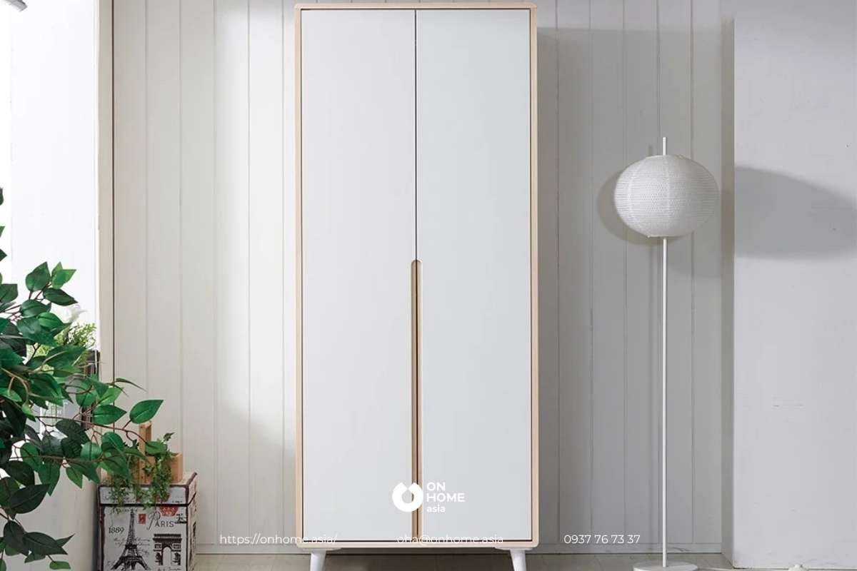 Tủ quần áo bằng gỗ công nghiệp PB