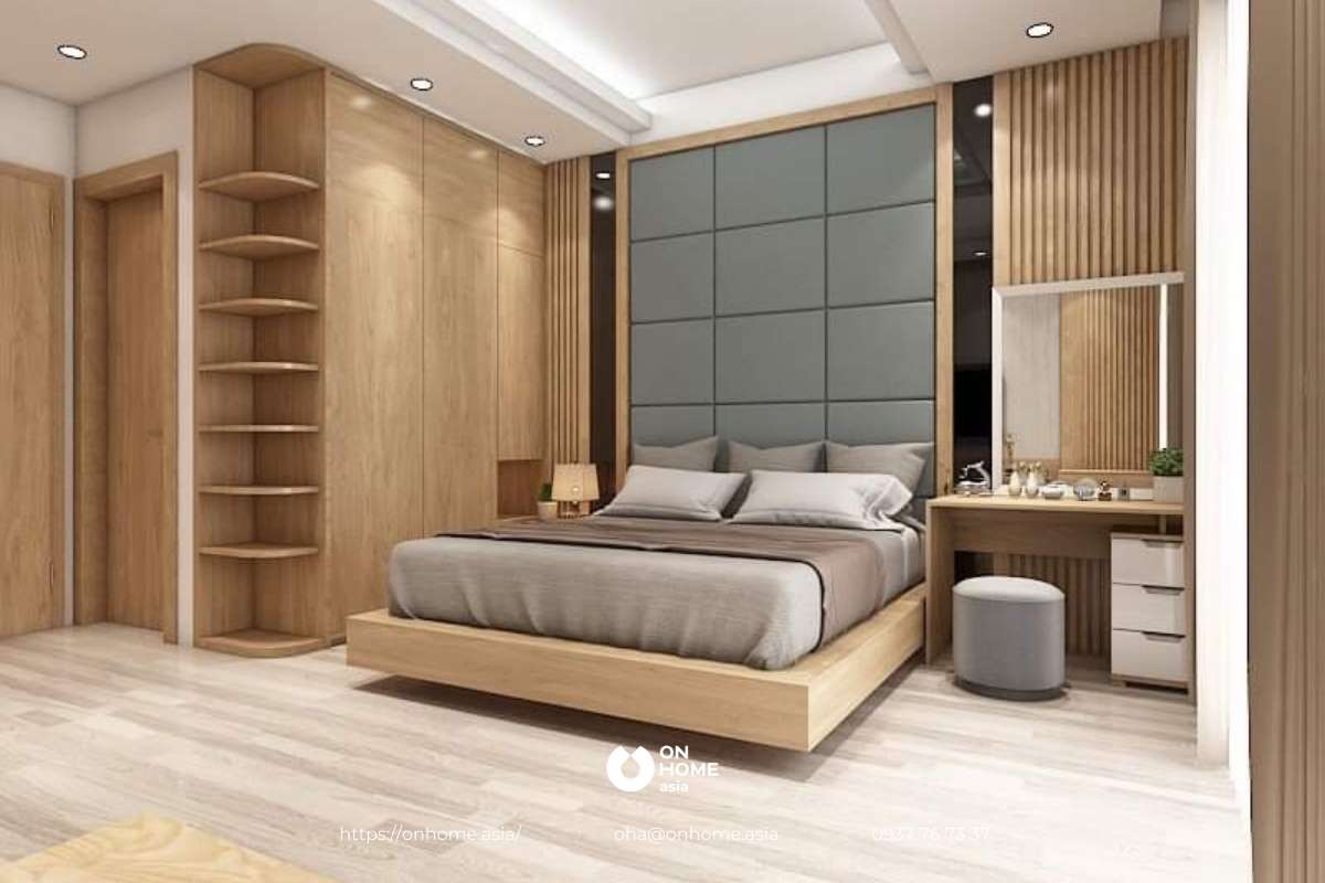 Đồ nội thất bằng gỗ công nghiệp phủ Melamine