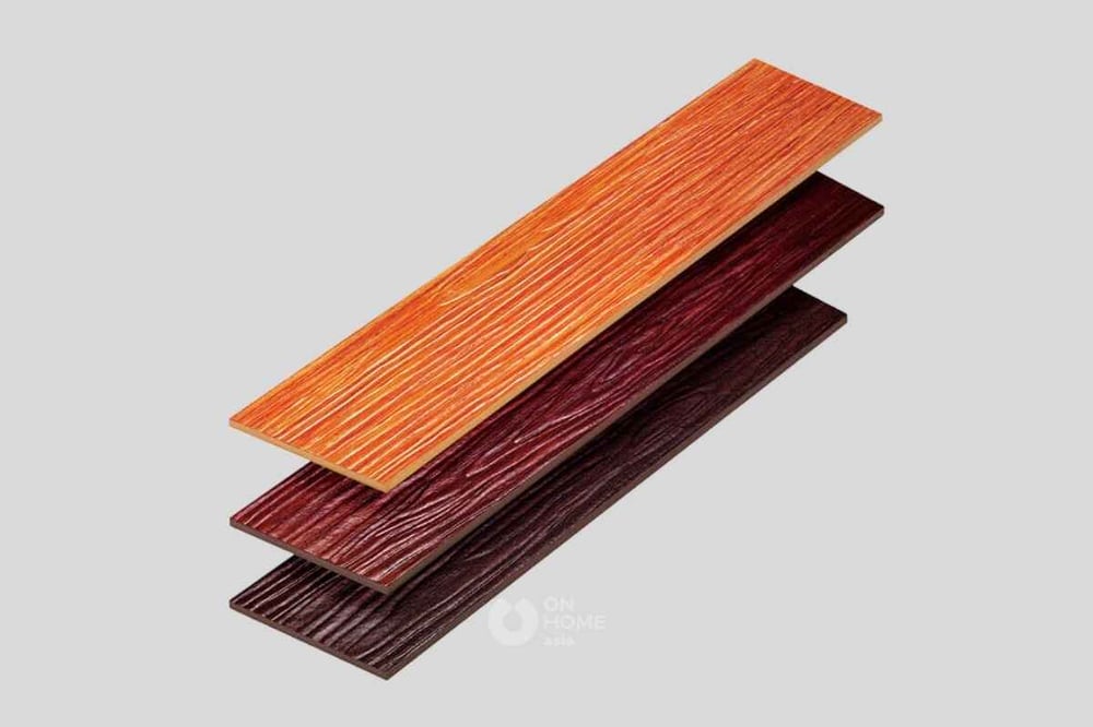 Gạch sợi gỗ thường được sử dụng rộng rãi