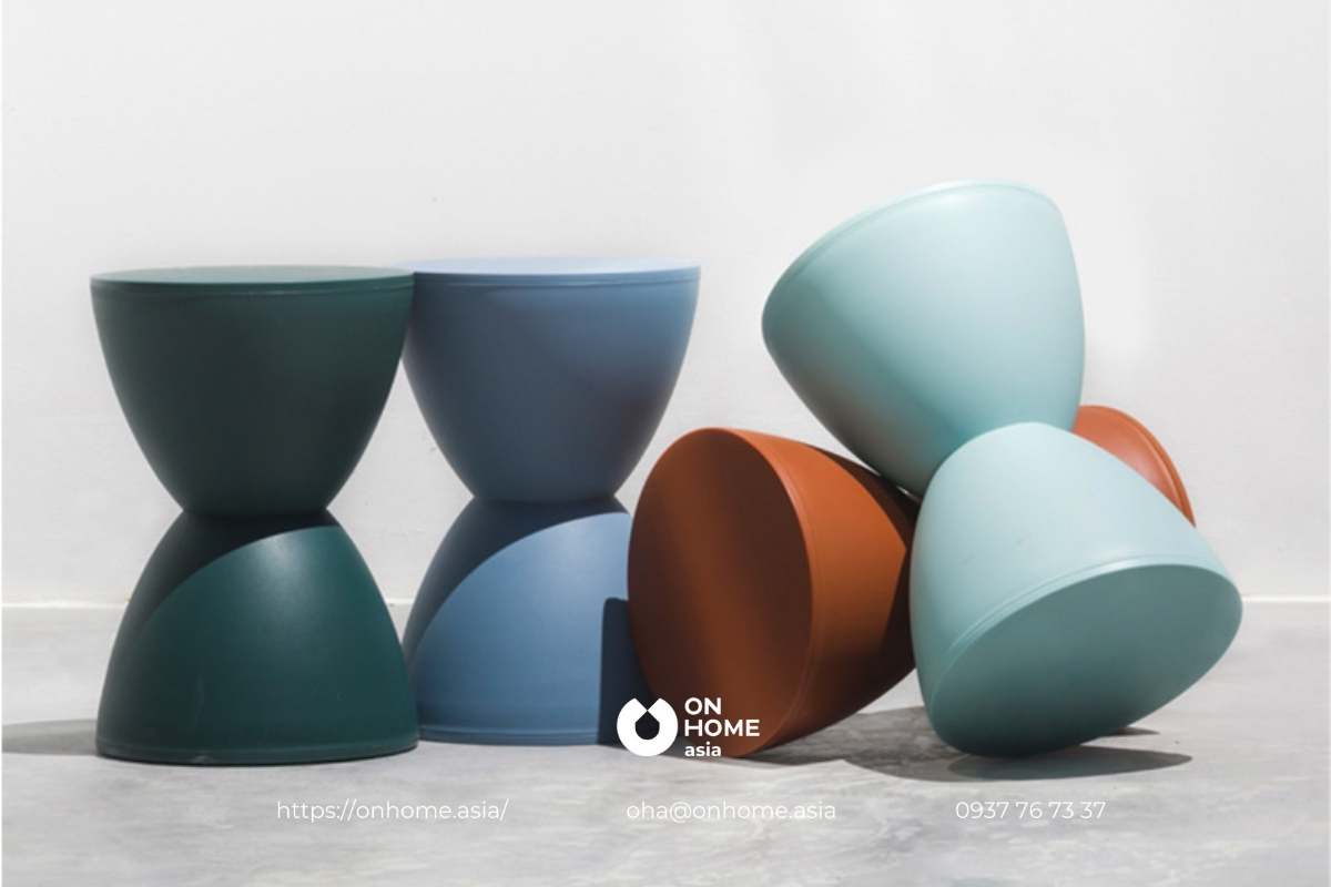 Ghế đôn bọc da cao cấp