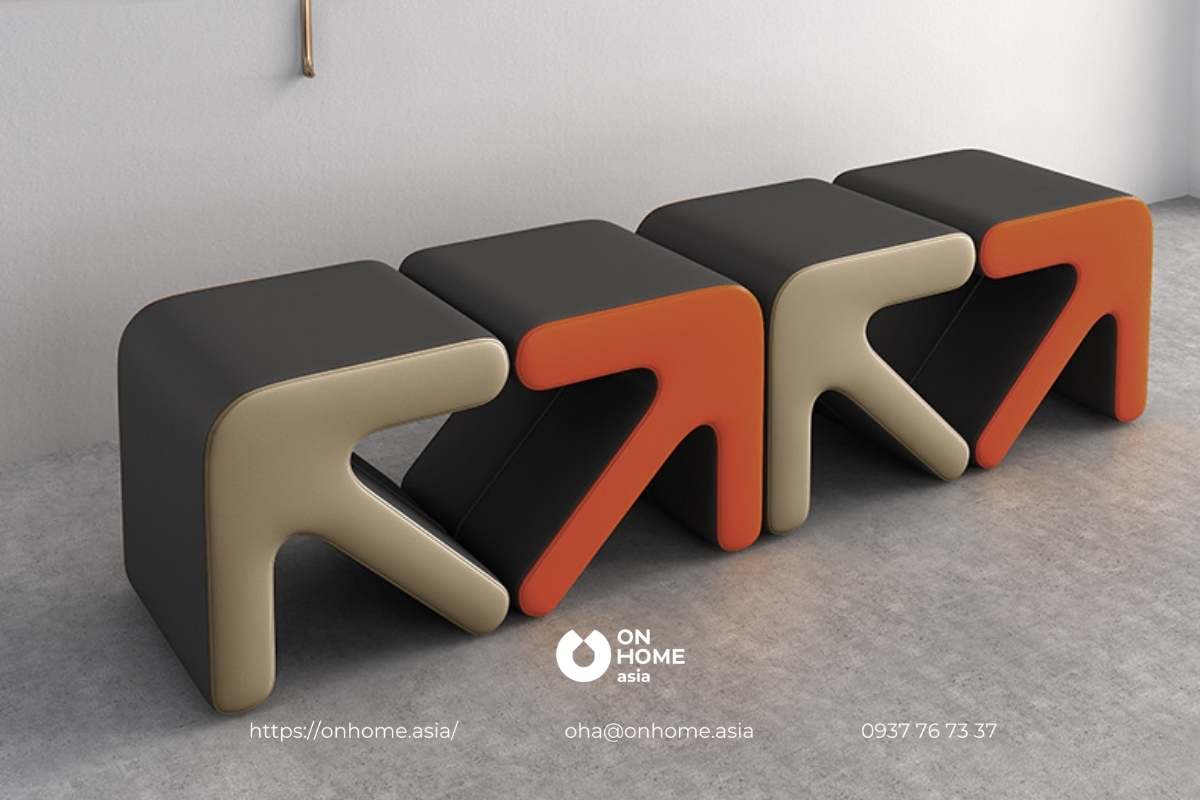 Ghế đôn thiết kế lạ mắt