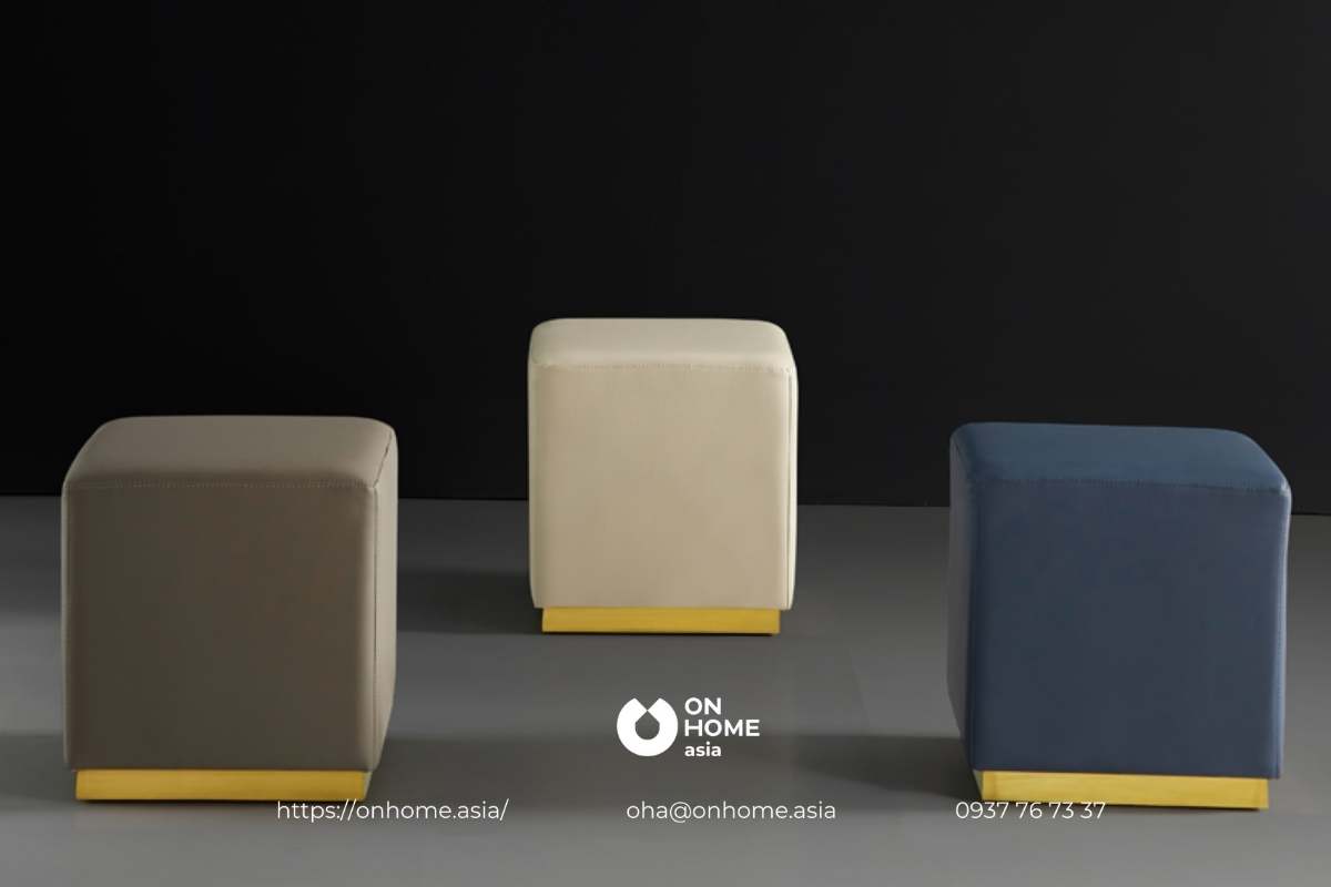Ghế đôn sofa vuông