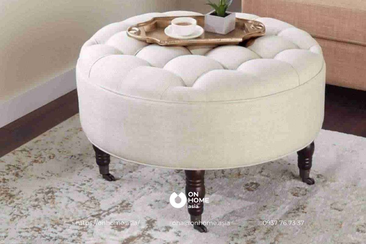 Ghế đôn tròn sofa