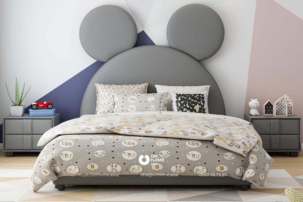 Giường bé trai 5 tuổi thiết kế lạ mắt