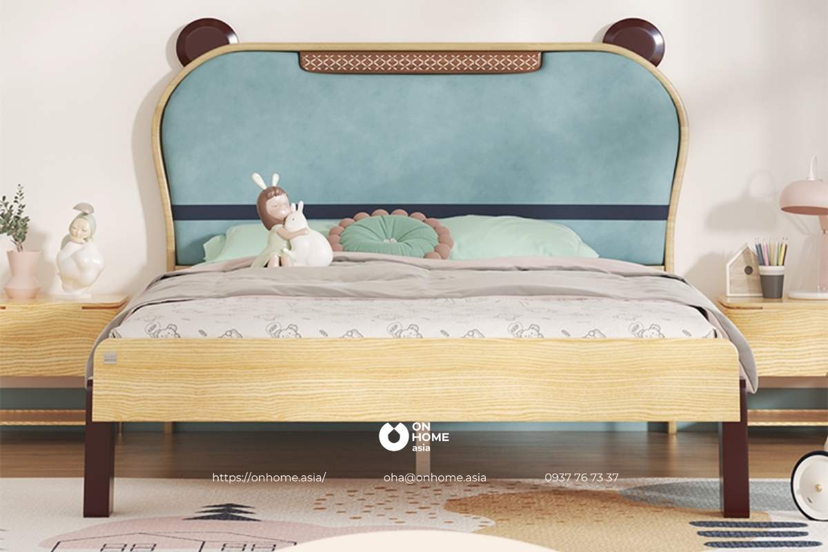 Giường ngủ bé trai dễ thương